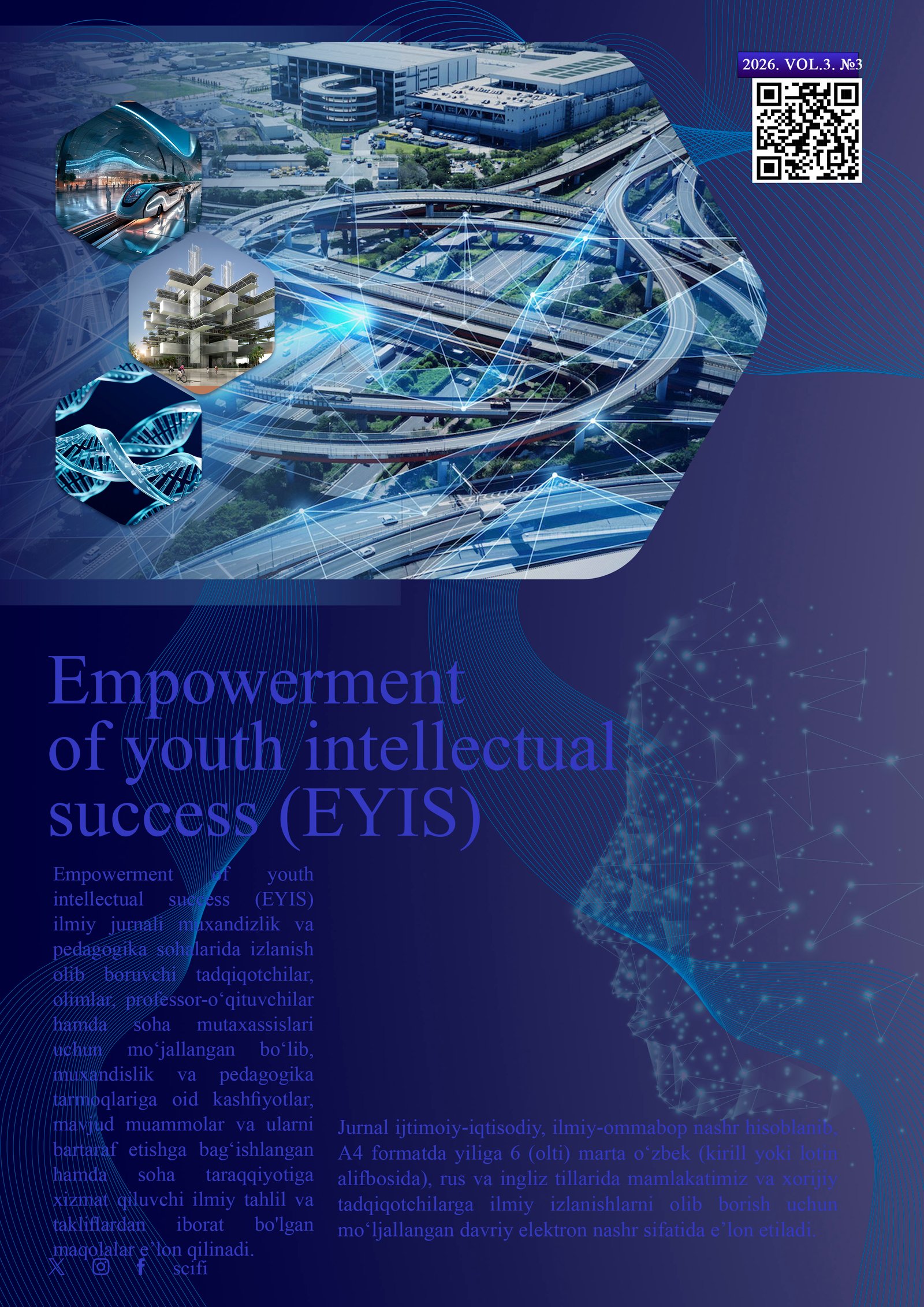 					View Vol. 3 No. 3 (2026): Empowerment of youth intellectual success (EYIS)
				